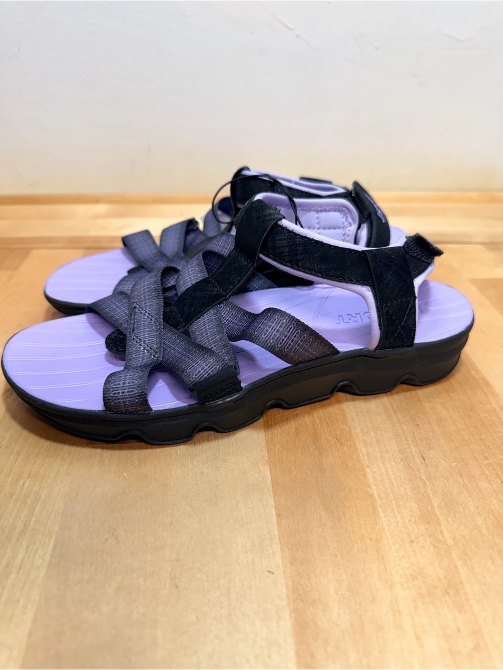 J sport Casual Lavender Sport Sandals for Women - Comfortable Strappy - Picture 6 of 7
